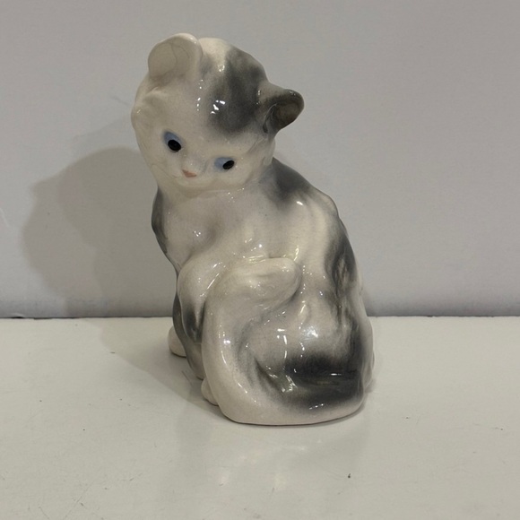 Vintage ceramic cat figurine sculpted by Walter Williams in Claremont, - Picture 1 of 10